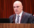 O ministro Alexandre de Moraes, presidente do TSE
