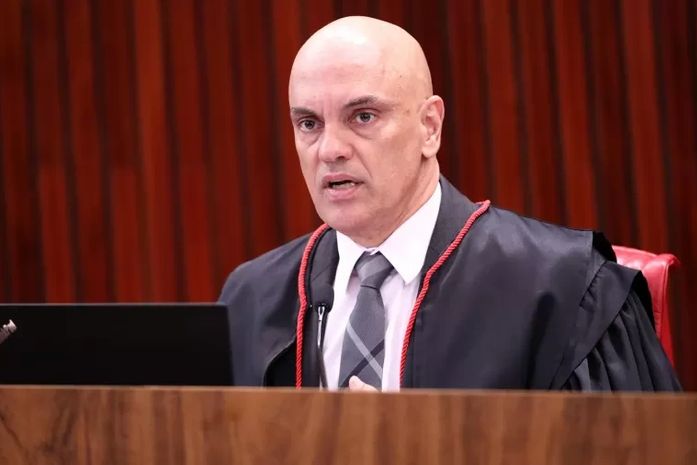 O ministro Alexandre de Moraes, presidente do TSE