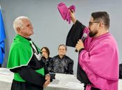 Aos 75 anos, sertanejo cola grau no curso de Zootecnia pela UNEAL