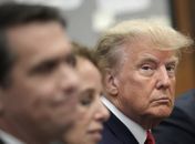 Donald Trump no Tribunal Criminal de Manhattan 