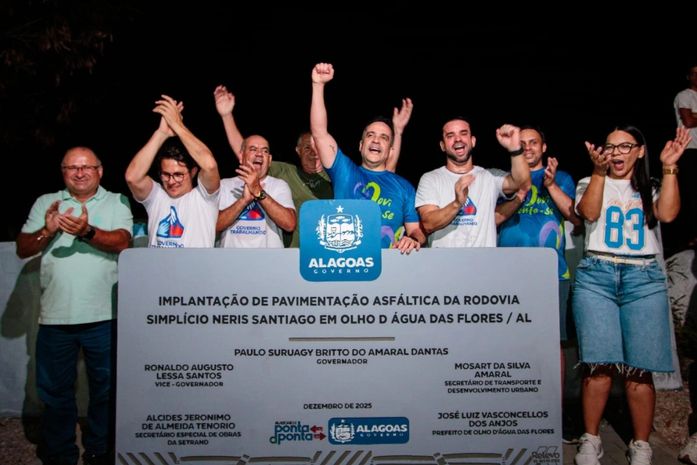 Maior povoado de Olho d’Água das Flores ganha novo acesso com o Alagoas de Ponta a Ponta