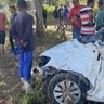 Duas pessoas da mesma família morrem em acidente de carro na zona rural de Dois Riachos 
