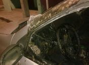 Veículo incendiado em Santana do Ipanema