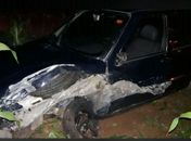 Acidente envolvendo motocicleta e carro resulta em uma pessoa ferida em Major Izidoro