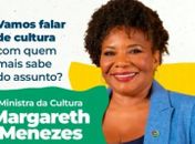 Congresso dos Municípios terá palestra da ministra Margareth Menezes e Secretária de Cultura para debates sobre políticas públicas