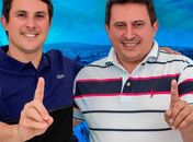 Prefeito de Olho d´Água das Flores Zé Luiz e Vice prefeito Paulo Chaveiro