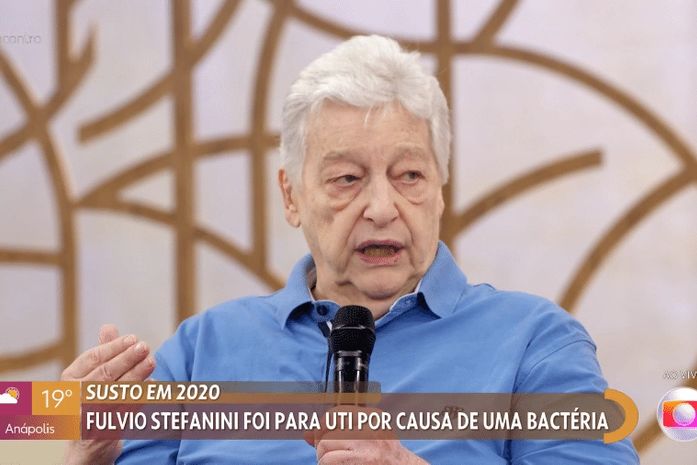 Fulvio Stefanini teve uma infecção da bactéria Staphylococcus aureus e ficou 16 dias internado