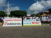 Moradores promovem passeata pedindo Paz e Justiça em Dois Riachos