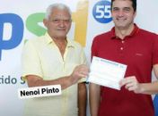 Ex-deputado e ex-prefeito sertanejo Nenoí Pinto filia-se ao PSD de Rui Palmeira