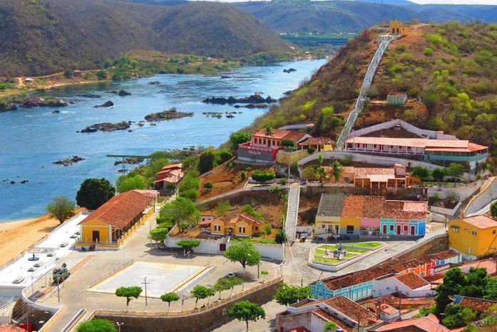 Vista do Centro Histórico de Piranhas - Alagoas
