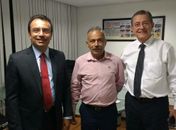 Advogados Edson Magalhães, Marcos Davi e o Presidente Estadual do Cidadania Régis Cavalcante