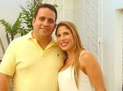 Ex-prefeito Paulo Dantas ao lado da esposa, Prefeita de Batalha, Marina Dantas