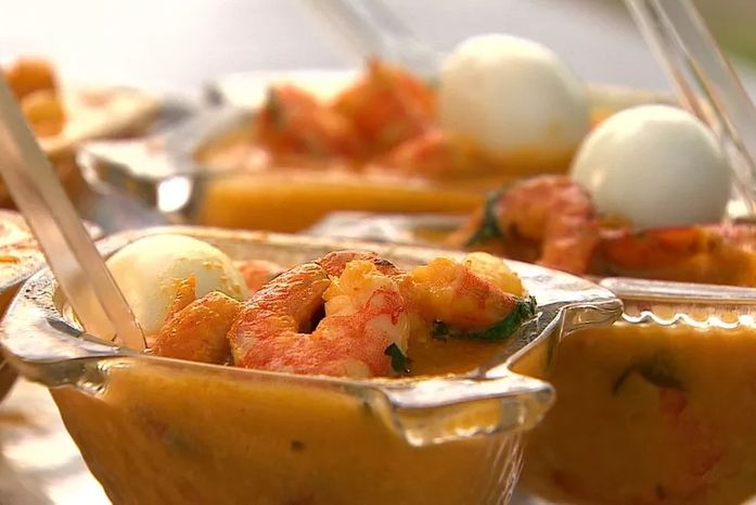 Caldinho de camarão