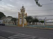 Palhoção será montado na Praça Dr. Adelson Isaac de Miranda (Foto: Lucas Malta / Alagoas na Net)