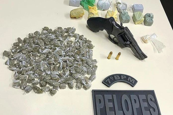 Autor de homicídio em São José da Tapera, é capturado com drogas e arma de fogo horas depois em Olho D'água das Flores