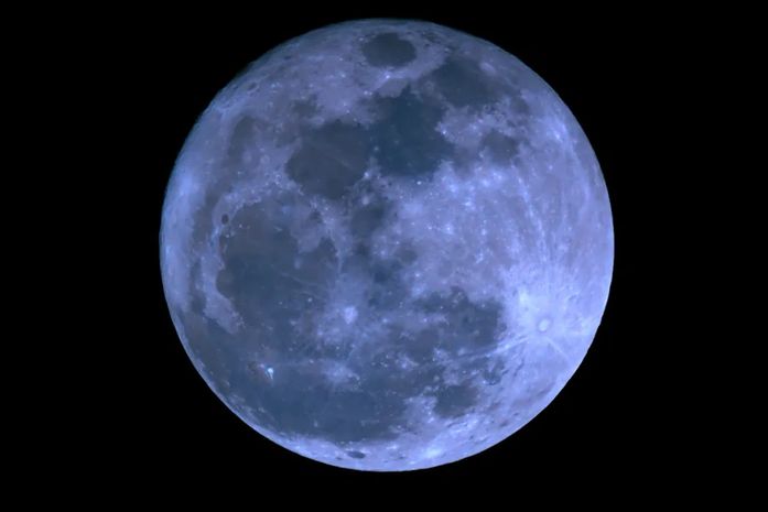 Superlua de Esturjão, em 1° de agosto, vista em João Pessoa, na Paraíba
