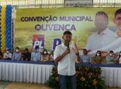 Jó e Franklin são oficializados durante convenção do PL e PSD como candidatos a prefeito e vice de Olivença