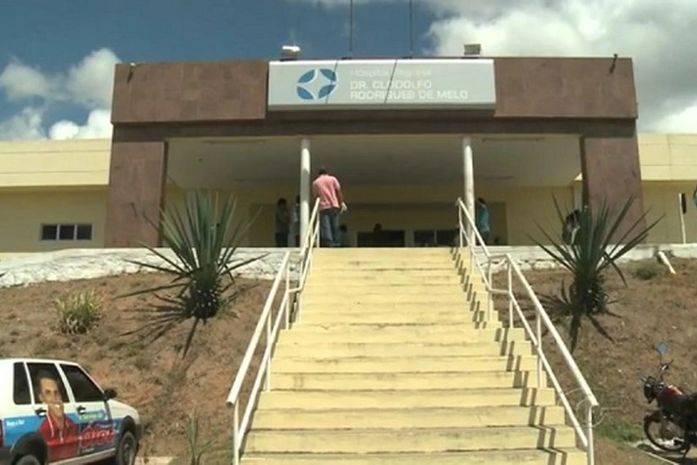 Criança foi levada para o hospital de Santana do Ipanema, principal unidade de saúde do Sertão