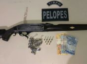 Jovens são presos por porte ilegal de arma de fogo após denúncia anônima, em Santana 