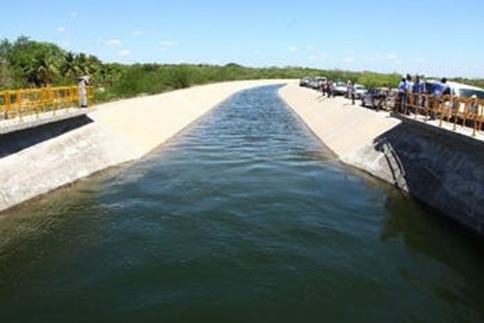 Trecho do Canal do Sertão