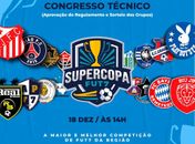 Sorteio dos Grupos da SUPERCOPA FUT7 acontece neste sábado