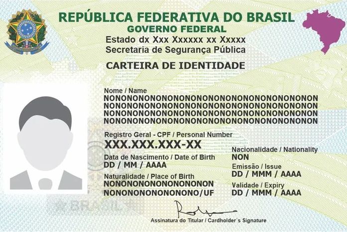 Carteira Nacional de Identidade nos modelos 2022 e 2023; nova regra retira campos 'nome social' e 'sexo'