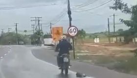 Motoqueiro é flagrado arrastando cachorro em moto e revolta moradores em Rio Largo

16/10/2025, 09:44 - Interior