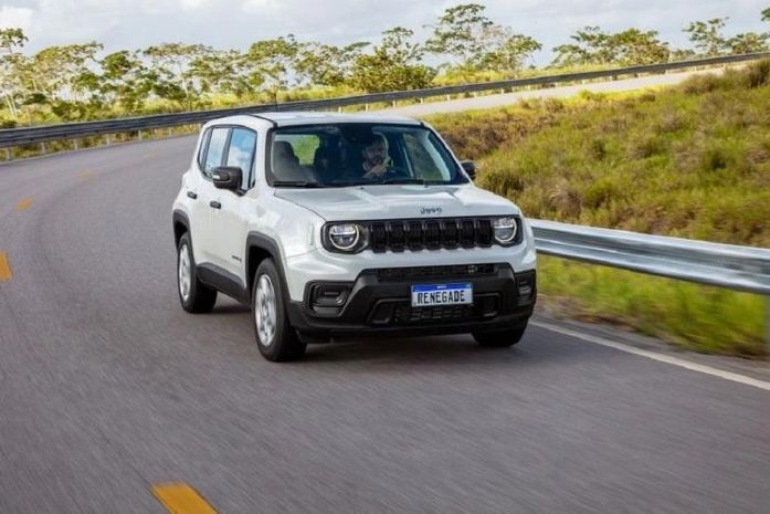 Jeep Renegade é um dos modelos equipados com o câmbio automático de seis marchas