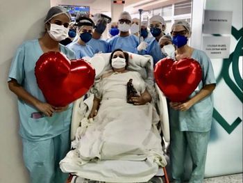 Renilde Bulhões deixa UTI de hospital em Maceió.
