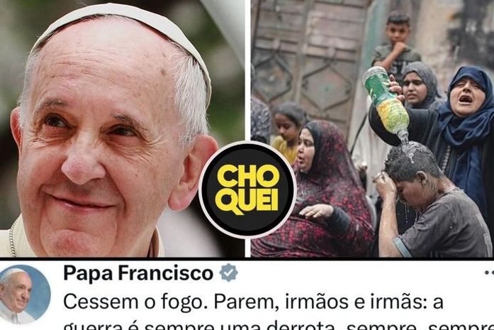 Perfil na internet reproduziu os ataques ao papa Francisco