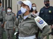 Major da Polícia Militar de AL se torna a primeira mulher comandante do BPRv
