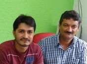 Bruno Menezes e José Arnaldo, Vice e Prefeito respectivamente