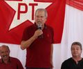José Dirceu durante evento do PT na cidade de Inhapi.