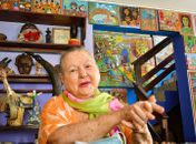 As muitas cores da dama naïf de Alagoas