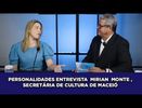 Personalidades entrevista a secretária de cultura de Maceió , Mirian Monte
