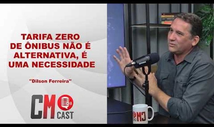 TARIFA ZERO DE ÔNIBUS NÃO É ALTERNATIVA, É UMA NECESSIDADE