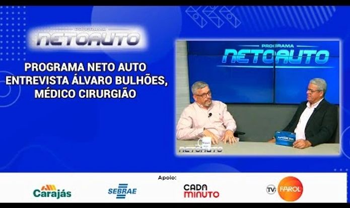 PROGRAMA NETO AUTO ENTREVISTA ÁLVARO BULHÕES,MÉDICO CIRURGIÃO