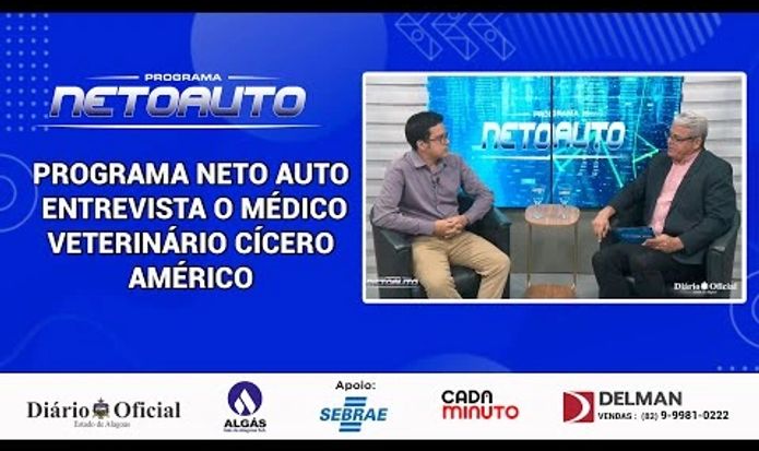 PROGRAMA NETO AUTO  ENTREVISTA O MÉDICO VETERINÁRIO CÍCERO AMÉRICO
