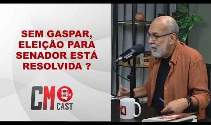 SEM GASPAR, ELEIÇÃO PARA SENADOR ESTÁ RESOLVIDA ?