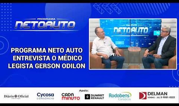 PROGRAMA NETO AUTO ENTREVISTA O MÉDICO LEGISTA GERSON ODILON