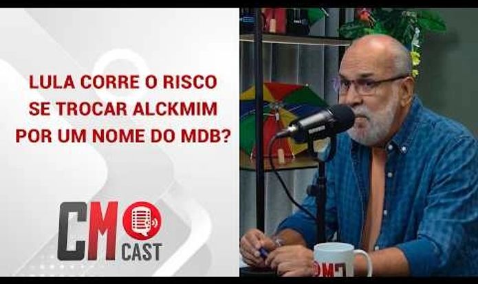 LULA CORRE O RISCO SE TROCAR ALCKMIM POR UM NOME DO MDB ?