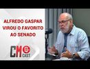 ALFREDO GASPAR VIROU O FAVORITO AO SENADO