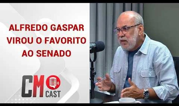 ALFREDO GASPAR VIROU O FAVORITO AO SENADO