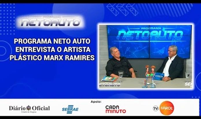 PROGRAMA NETO AUTO ENTREVISTA O ARTISTA PLÁSTICO MARX RAMIRES