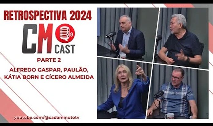 Retrospectiva 2024 (parte 2):  O melhor do CM Cast com Carlos Melo e Ricardo Mota